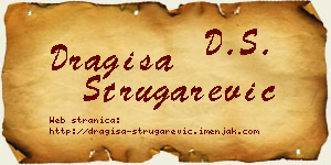Dragiša Strugarević vizit kartica